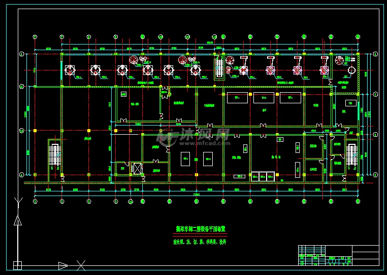 二层设备平面图