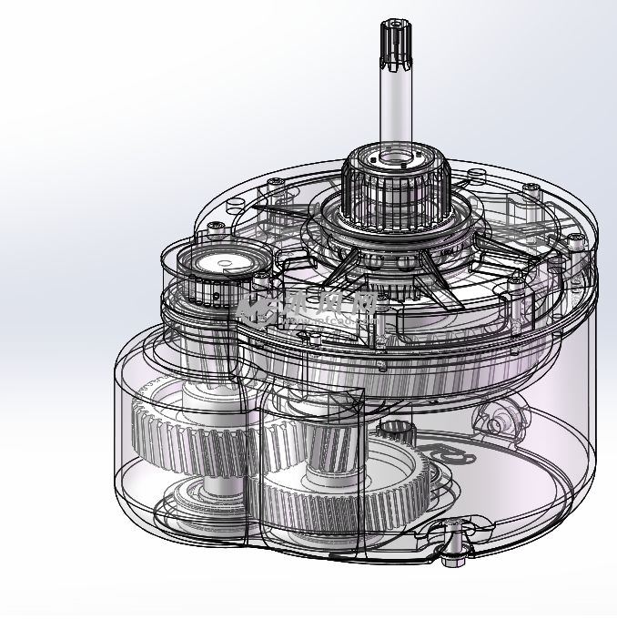 5tcd1md1型電動葫蘆減速器 - 零部件模型圖紙 - 沐風網