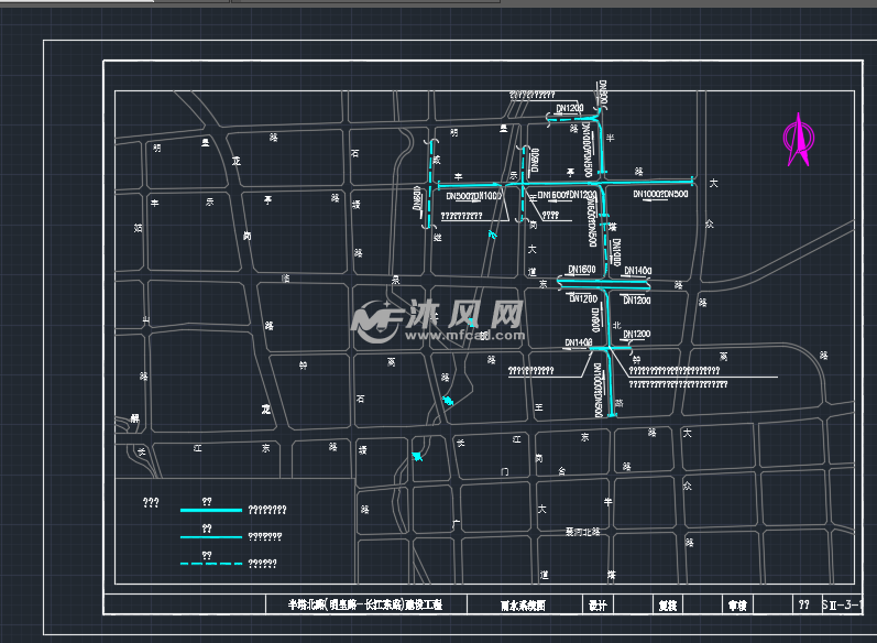 雨水系统图