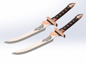 cf游戏中的双刀护腕匕首