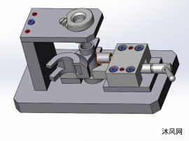 倒拔叉的钻孔夹具设计
