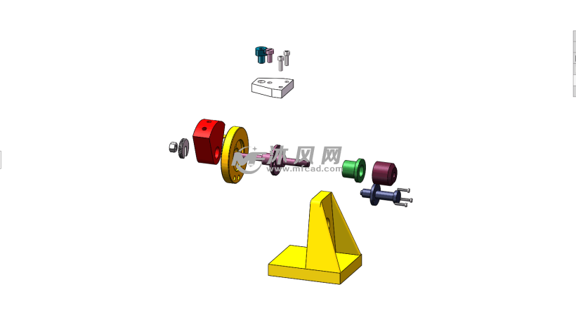回转分度钻床夹具