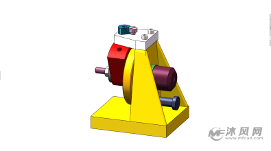 回转分度钻床夹具