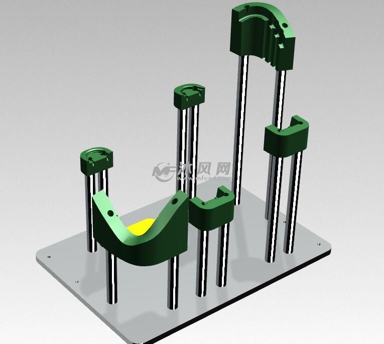 车灯夹具定位工装