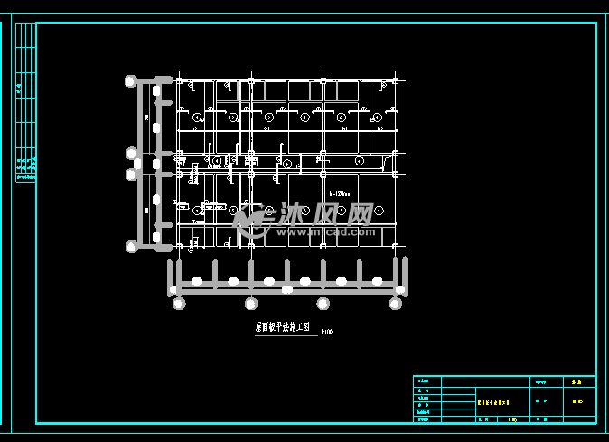 屋面板平法施工图