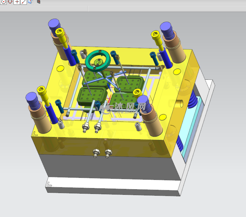肥皂盒注塑模具设计ug