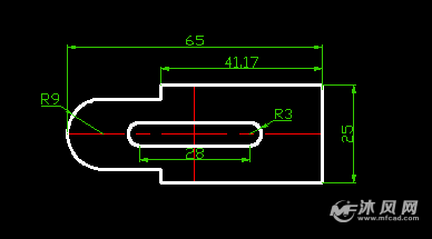 转轴件冲压模具零件图