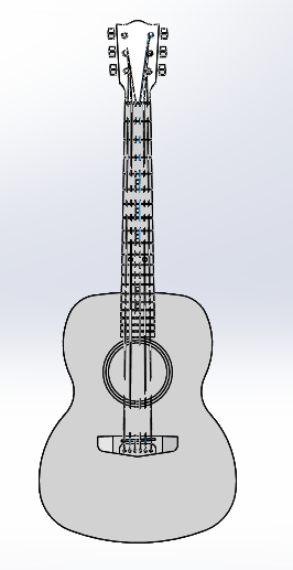 吉他模型图设计图纸合集的封面图