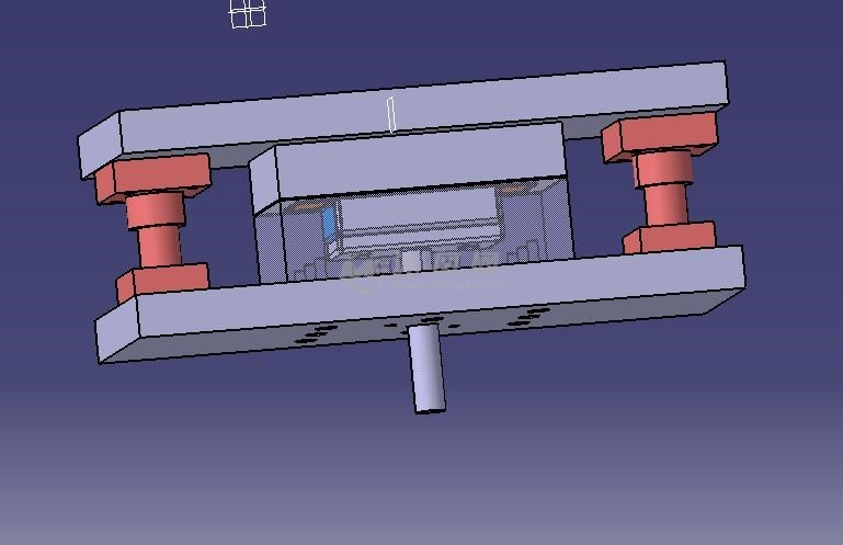 沐风图纸新年活动,奖励翻倍,最高奖励10万元 支撑板成型模具的三维