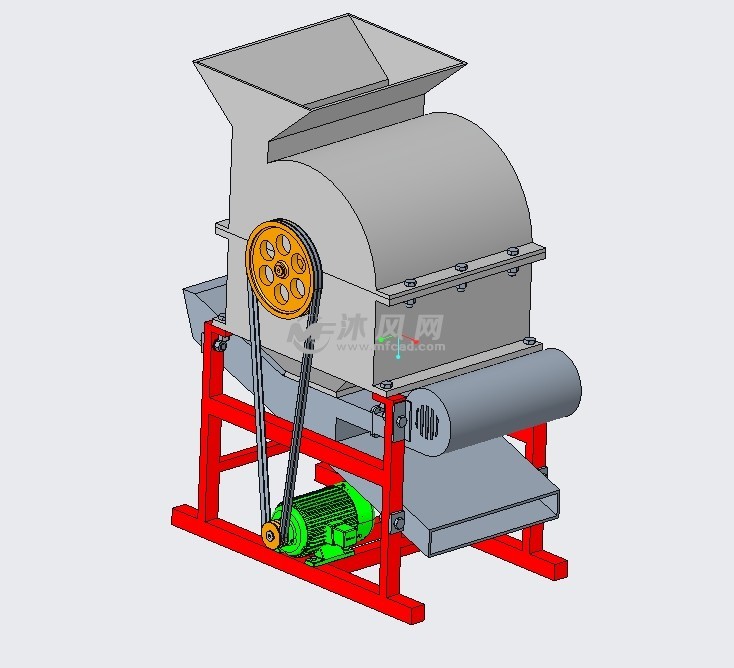 刮板式花生机去壳机的设计