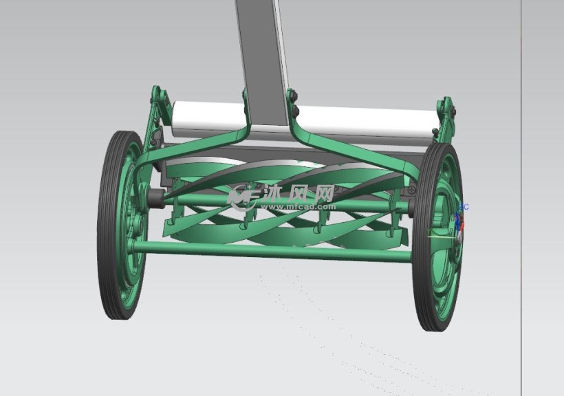 簡易除草手推車模型