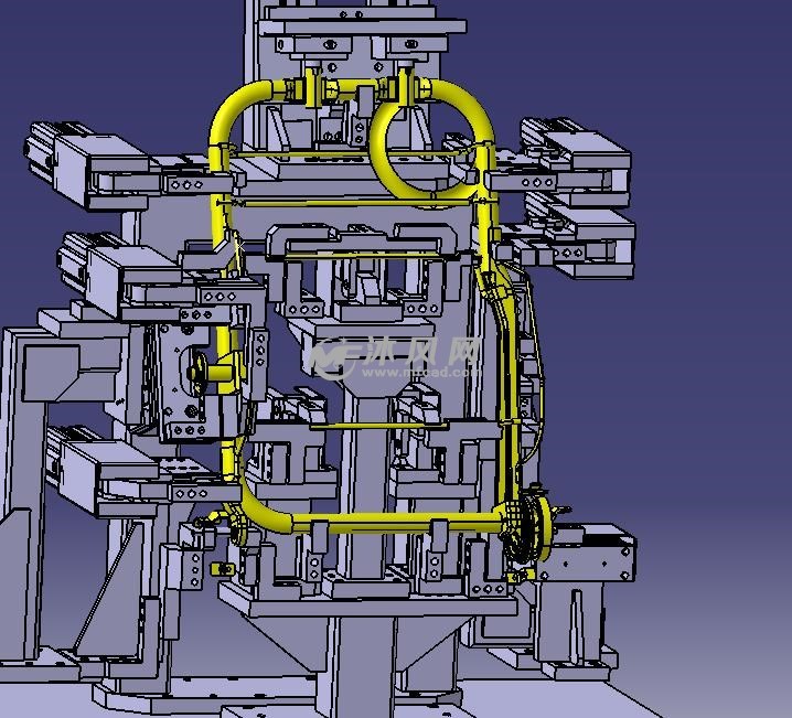 焊接工装装配图图纸参数图纸id: 985189图纸格式:stp图纸版本