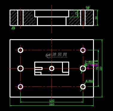 手機內置件衝壓模具方案設計