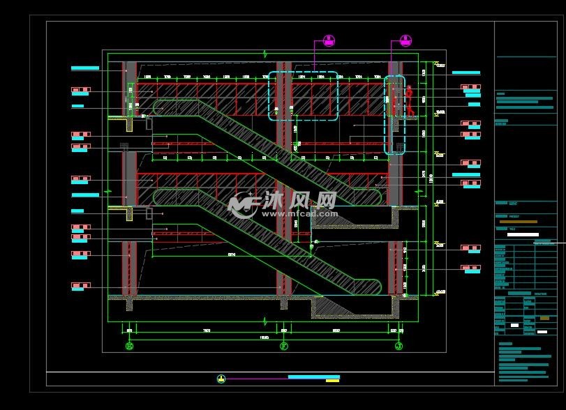 电梯立面图怎么画图片