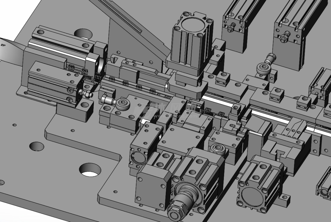 usb侧插套壳自动机 - 机械设备图纸 - 沐风网