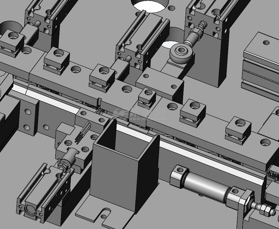 usb侧插套壳自动机 - 机械设备图纸 - 沐风网