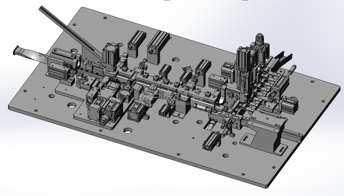 usb侧插套壳自动机 - 机械设备图纸 - 沐风网
