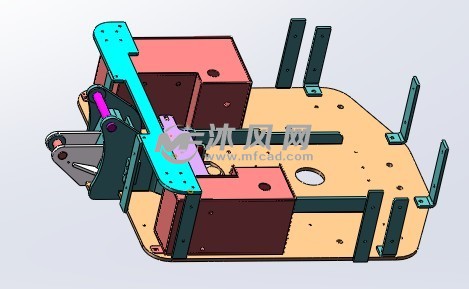 16小型挖掘機 - 工程機械/建築機械圖紙 - 沐風網