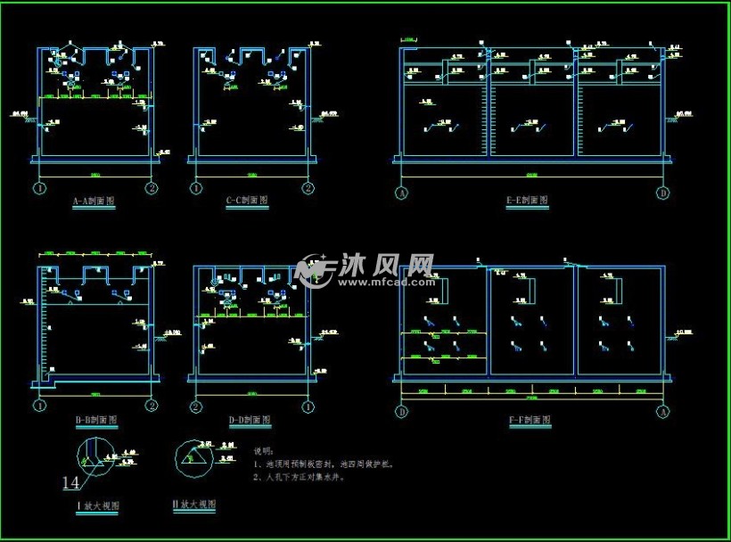 3000td啤酒廠廢水處理站施工圖