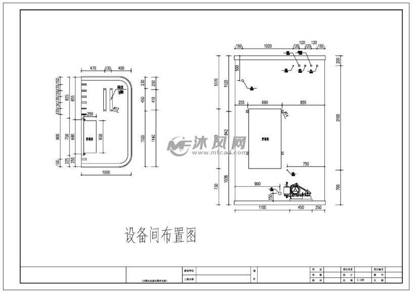 立面图,管线安装平面图,曝气头平面图布置图等内部结构图设备顶部支架