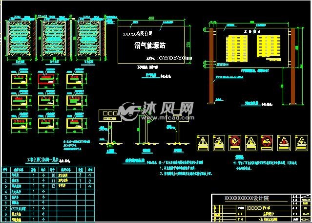 養殖場沼氣工程施工圖- 環保圖紙 - 沐風網