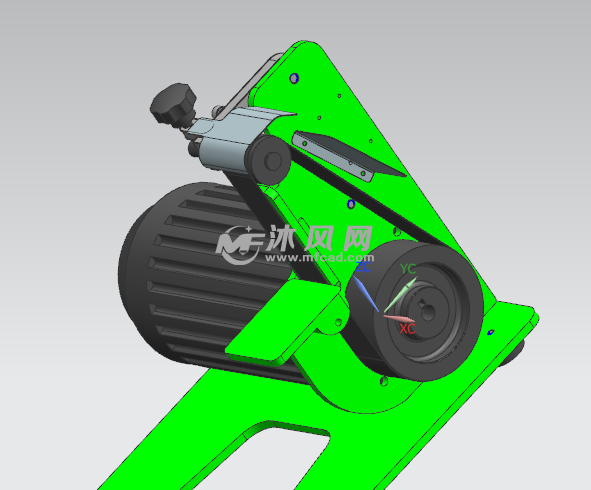 915-50砂带机 - 机械加工图纸 - 沐风网