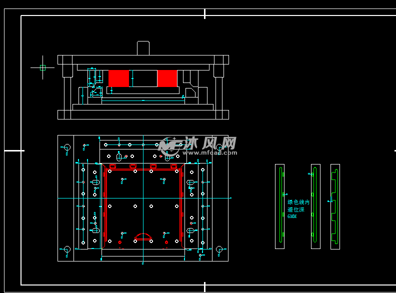 机箱侧板侧推模