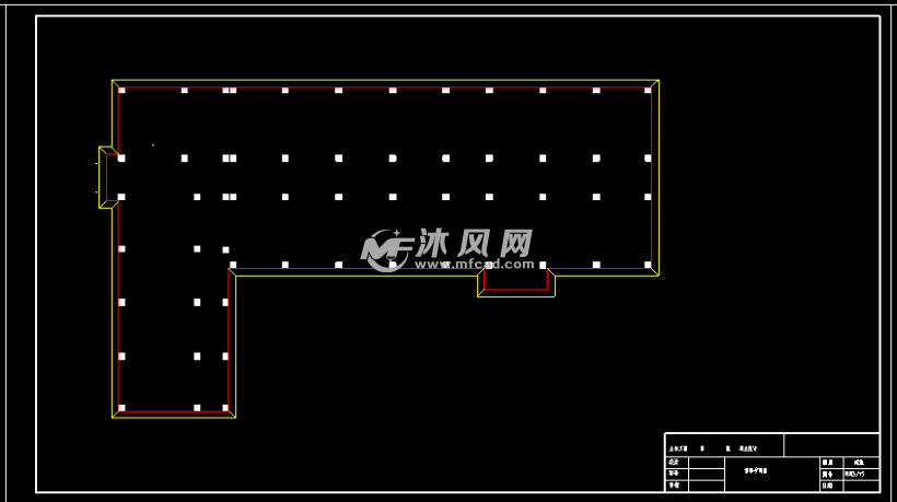 l型教学楼设计- 设计方案图纸 - 沐风网