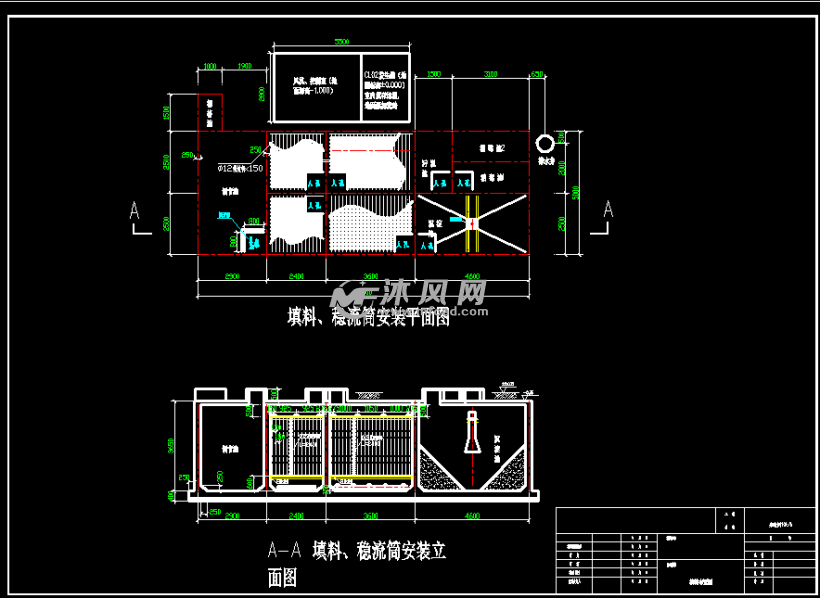 某醫院設備佈置及施工圖紙