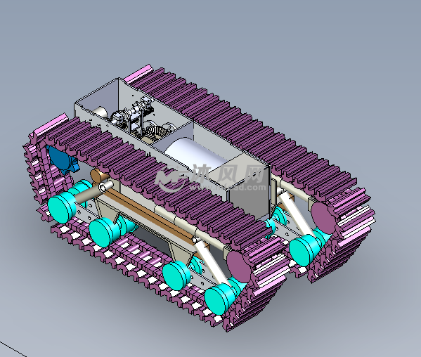 履带机器人动力学模型