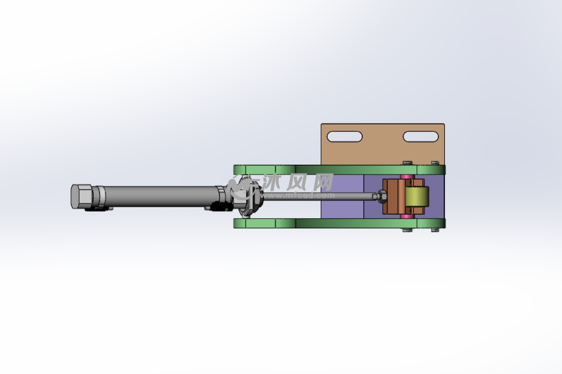 产品角度抬升机构
