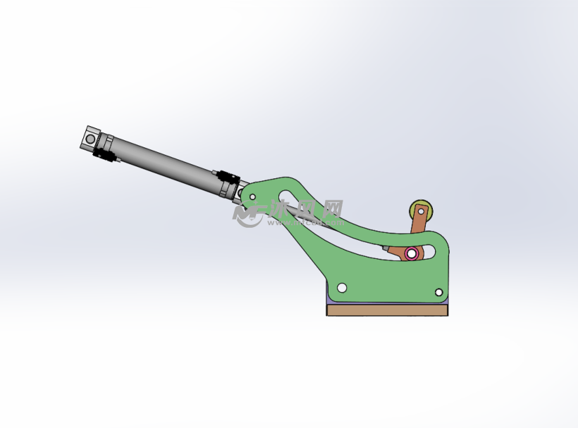 产品角度抬升机构