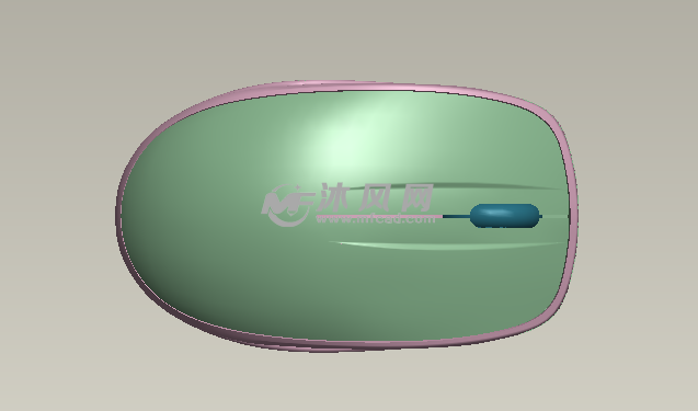 鼠标外观设计三维