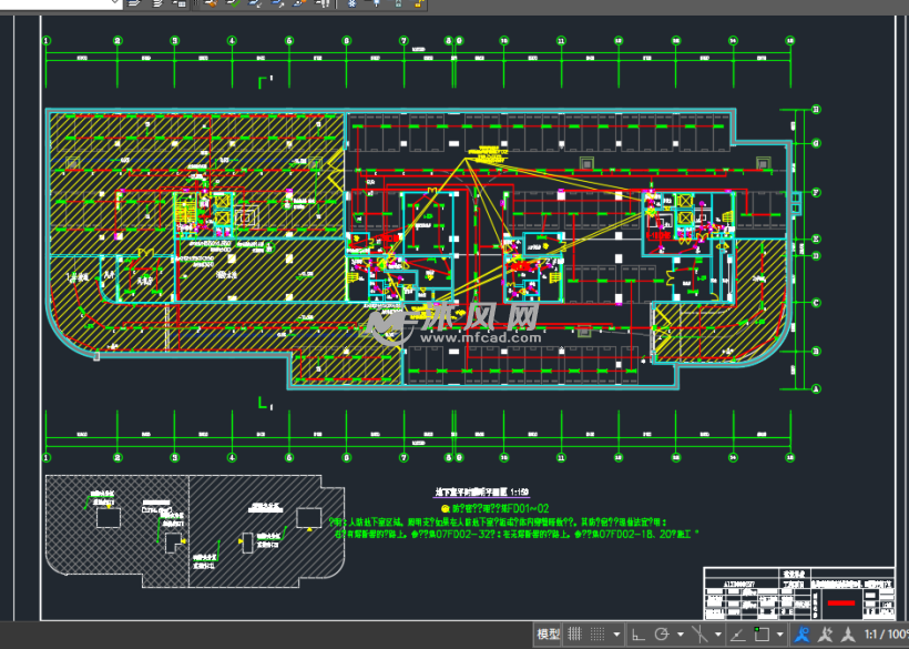 防空地下室人防电气图纸(含人防大样)- 电气工程图纸 - 沐风网