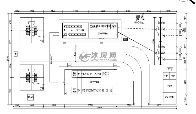 电气总平面布置图