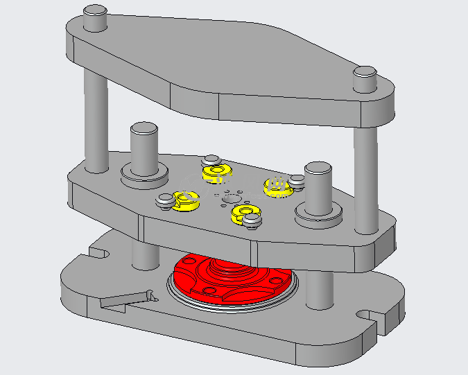 花键盘多轴钻钻模设计