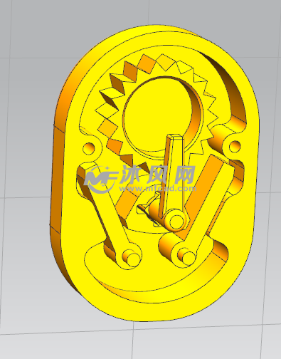 棘轮扳手内部结构