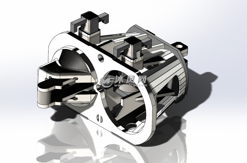 统型过渡车钩模型