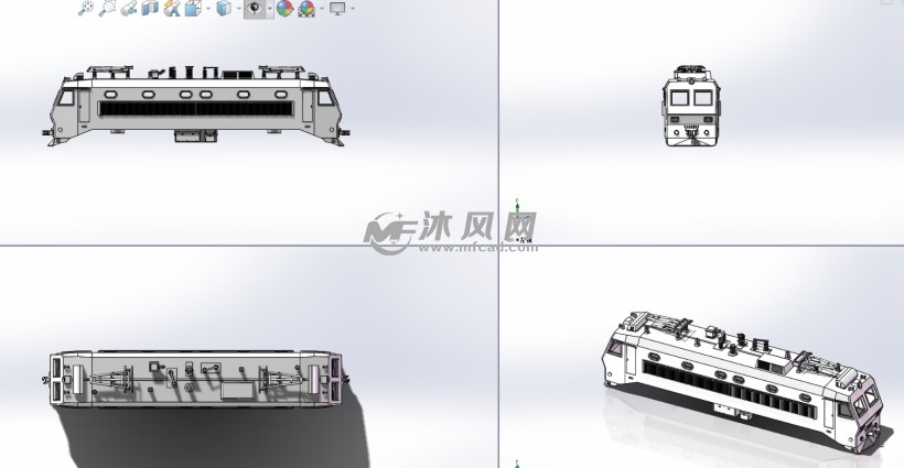 韶山8型电力机车模型148