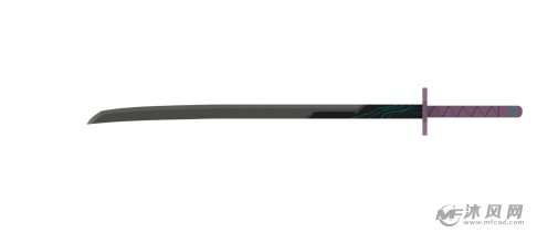 动漫《刺客伍六七》魔刀千刃三维模型-玩具公仔图纸-沐风网