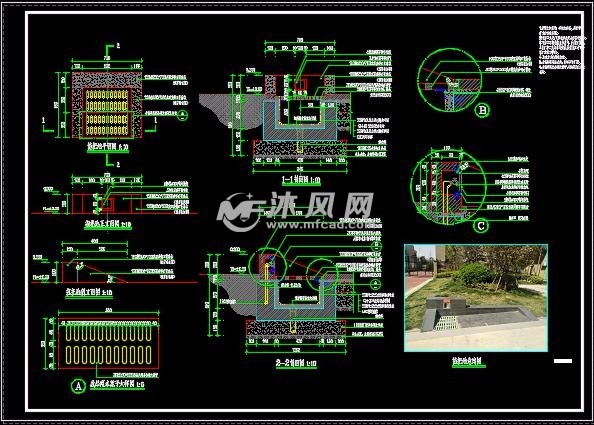 通用拖把池详图