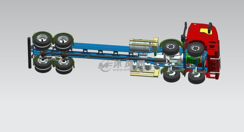 货车底盘设计图