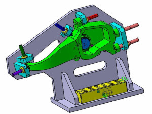 汽车转向节检具