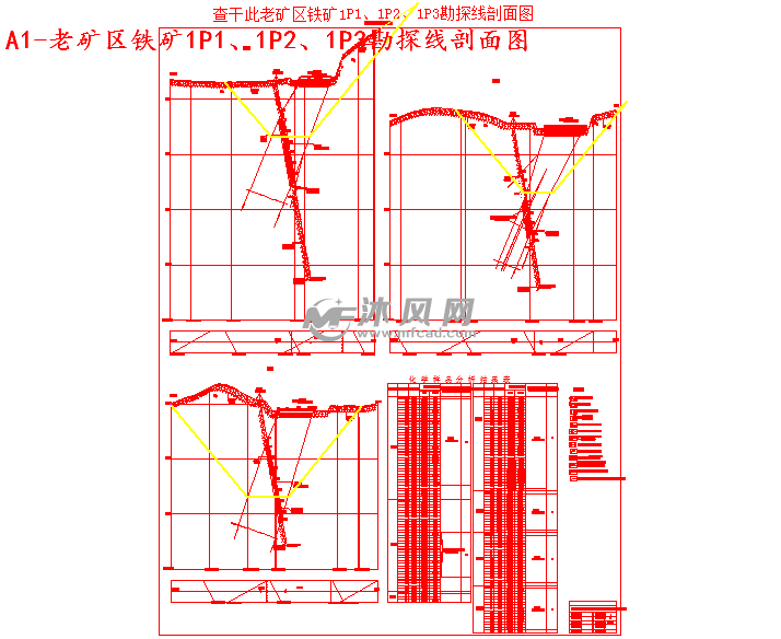 年产30万吨老铁矿开采工艺及开拓设计- 设计方案图纸 - 沐风网