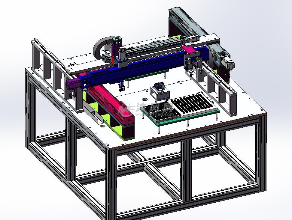 摄像头旋盖设备 - 包装机械图纸 - 沐风网