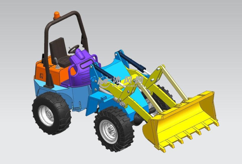 铲车装卸机设计