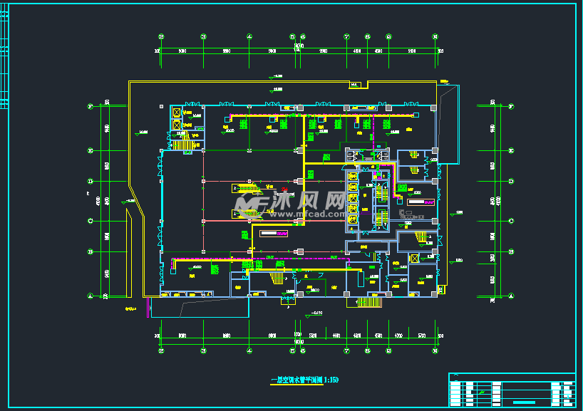 某一类高层综合楼暖通空调成套图