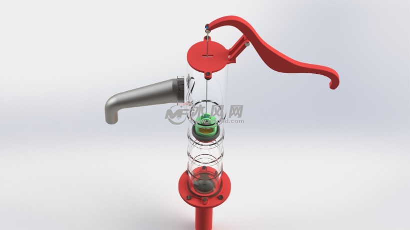 手摇水泵设计模型