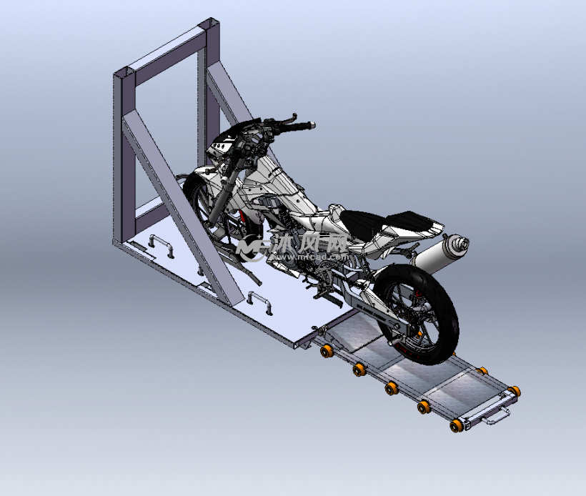 拖挂摩托车车厢