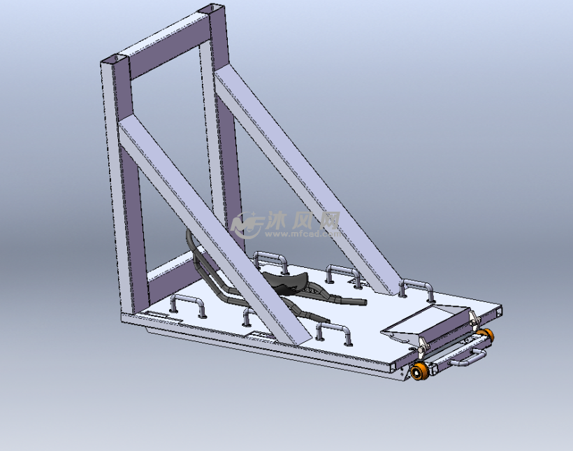 拖挂摩托车车厢